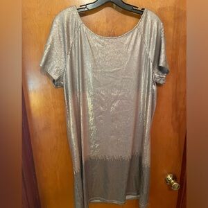 Free People sequin ombré dress. Dipped-back design